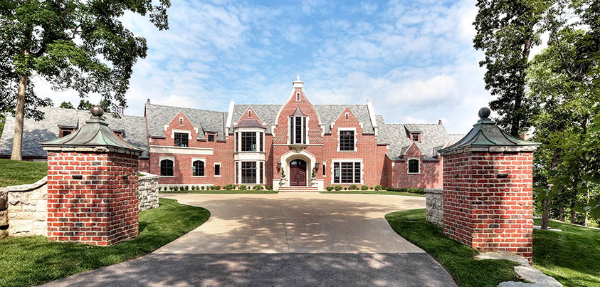 A house with stone masonry.