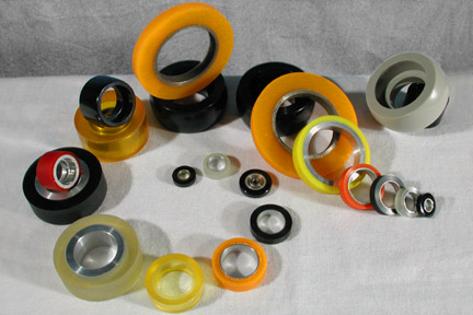 Urethane bearing covers