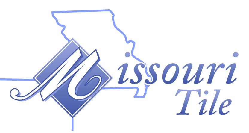 Missouri Tile logo banner with missouri state.